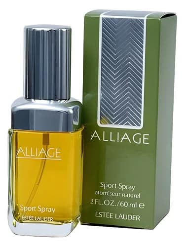 Frasco del perfume Alliage Sport Spray de Estee Lauder — fragancia femenino