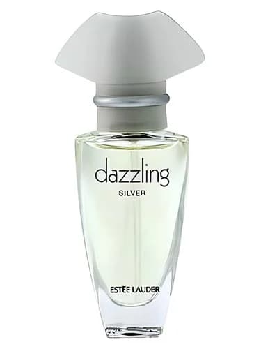 Frasco del perfume Dazzling Silver de Estee Lauder — fragancia femenino