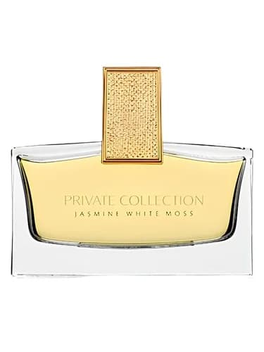 Frasco del perfume Private Collection Jasmin White Moss de Estee Lauder — fragancia femenino
