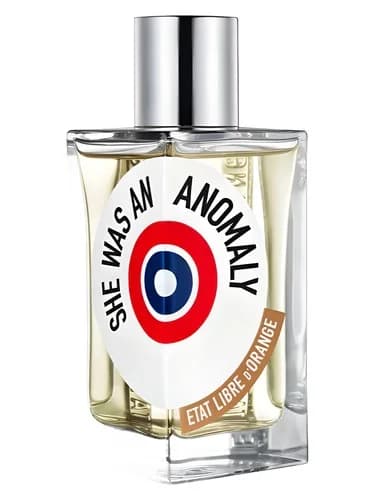Frasco del perfume She Was An Anomaly de Etat Libre D Orange — fragancia unisex