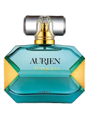 Frasco del perfume Aurien Turquesa de Eudora — fragancia femenino