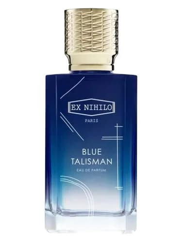 Frasco del perfume Blue Talisman de Ex Nihilo — fragancia unisex