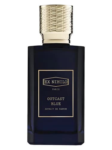 Frasco del perfume Outcast Blue Extrait De Parfum de Ex Nihilo — fragancia unisex