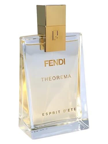 Frasco del perfume Theorema Esprit D Ete de Fendi — fragancia femenino