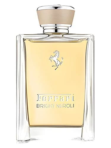 Frasco del perfume Bright Neroli de Ferrari — fragancia unisex