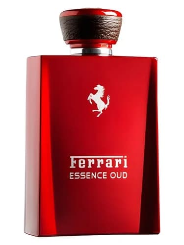 Frasco del perfume Essence Oud de Ferrari — fragancia masculino