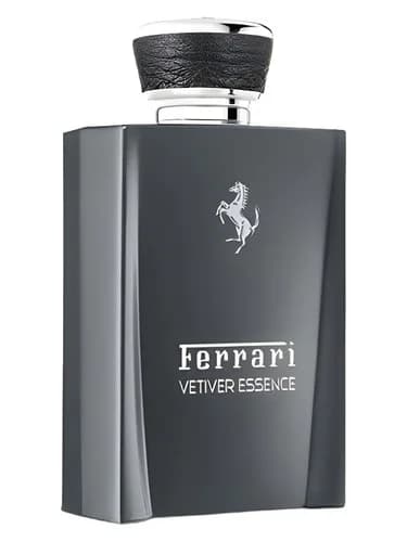 Frasco del perfume Vetiver Essence de Ferrari — fragancia masculino