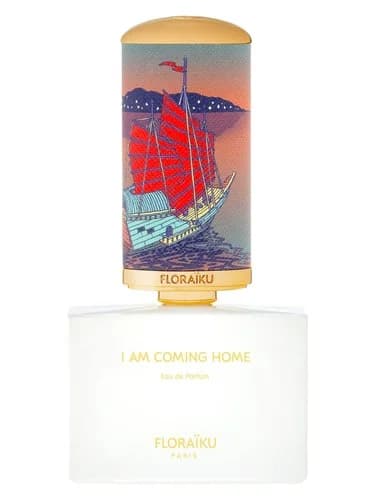 Frasco del perfume I Am Coming Home de Floraiku — fragancia unisex