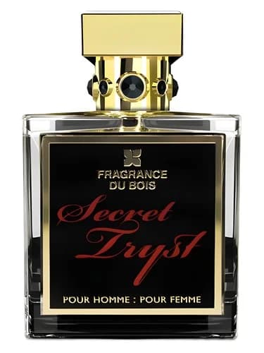 Frasco del perfume Secret Tryst Extrait De Parfum de Fragrance Du Bois — fragancia unisex