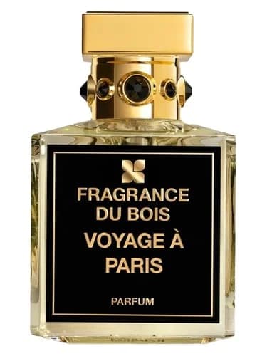 Frasco del perfume Voyage A Paris de Fragrance Du Bois — fragancia unisex
