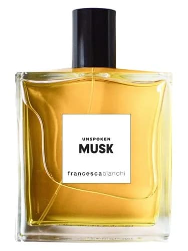 Frasco del perfume Unspoken Musk de Francesca Bianchi — fragancia unisex