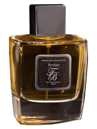 Frasco del perfume Amber de Franck Boclet — fragancia unisex