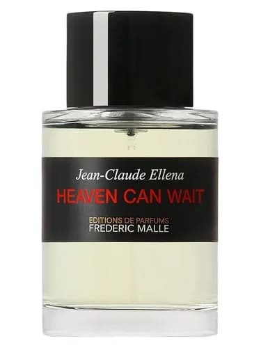 Frasco del perfume Heaven Can Wait de Frederic Malle — fragancia unisex
