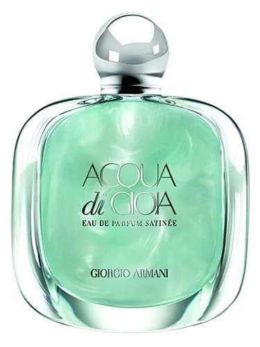 Frasco del perfume Acqua Di Gioia Eau De Parfum Satinee de Giorgio Armani — fragancia femenino