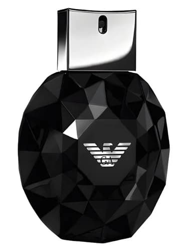 Frasco del perfume Emporio Armani Diamonds Black Carat For Her de Giorgio Armani — fragancia femenino