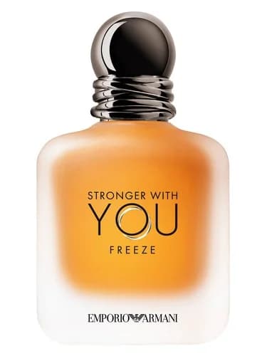 Frasco del perfume Emporio Armani Stronger With You Freeze de Giorgio Armani — fragancia masculino