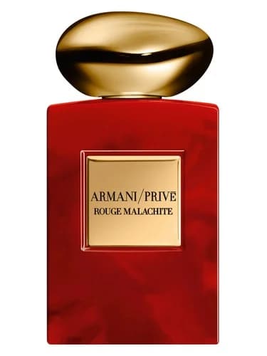 Frasco del perfume Rouge Malachite Limited Edition L Or De Russie de Giorgio Armani — fragancia unisex
