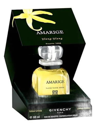 Frasco del perfume Amarige Ylang Ylang De Mayotte 2006 de Givenchy — fragancia femenino