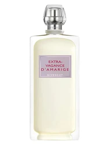 Frasco del perfume Les Parfums Mythiques Extravagance D Amarige de Givenchy — fragancia femenino