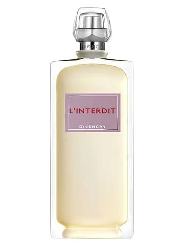 Frasco del perfume Les Parfums Mythiques L Interdit de Givenchy — fragancia femenino