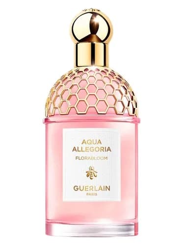 Frasco del perfume Aqua Allegoria Florabloom de Guerlain — fragancia unisex