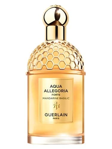 Frasco del perfume Aqua Allegoria Forte Mandarine Basilic de Guerlain — fragancia femenino