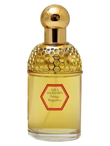 Frasco del perfume Aqua Allegoria Orange Magnifica de Guerlain — fragancia femenino