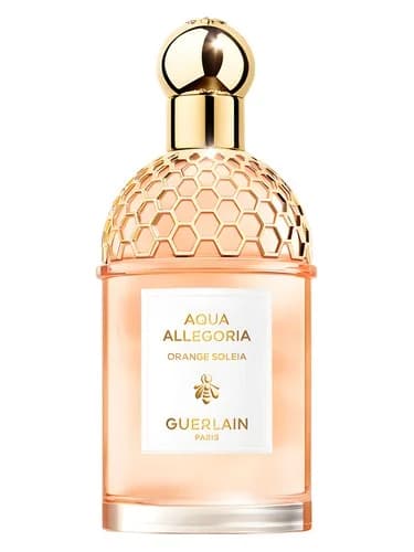 Frasco del perfume Aqua Allegoria Orange Soleia de Guerlain — fragancia unisex