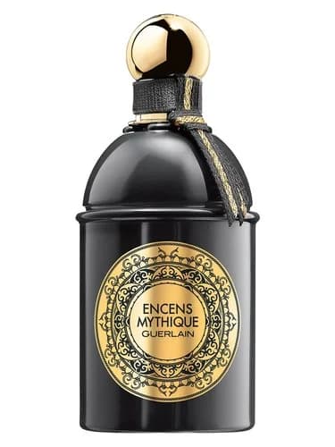 Frasco del perfume Encens Mythique de Guerlain — fragancia unisex