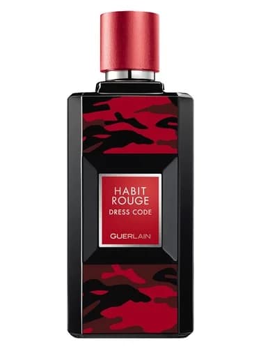 Frasco del perfume Habit Rouge Dress Code 2018 de Guerlain — fragancia masculino