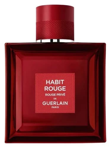 Frasco del perfume Habit Rouge Rouge Prive de Guerlain — fragancia masculino