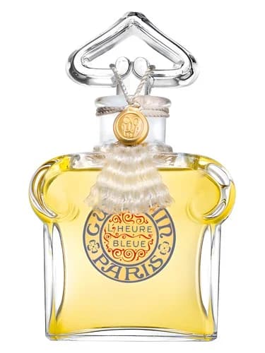 Frasco del perfume L Heure Bleue Extract de Guerlain — fragancia femenino