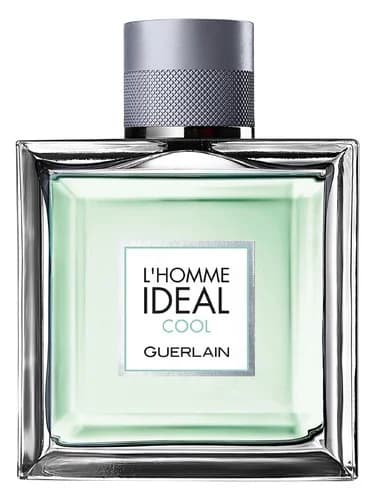 Frasco del perfume L Homme Ideal Cool de Guerlain — fragancia masculino