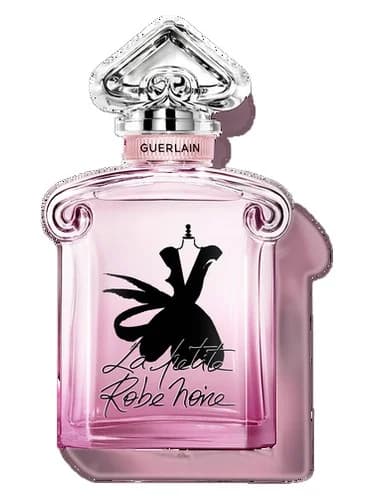 Frasco del perfume La Petite Robe Noire Rose Cherry de Guerlain — fragancia femenino