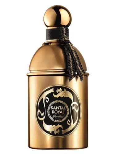 Frasco del perfume Les Absolus D Orient Santal Royal Collector de Guerlain — fragancia unisex