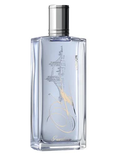 Frasco del perfume Les Voyages Olfactifs 04 Paris London de Guerlain — fragancia unisex