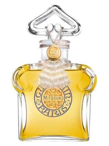 Frasco del perfume Mitsouko Extract de Guerlain — fragancia femenino