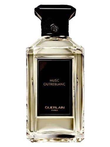 Frasco del perfume Musc Outreblanc de Guerlain — fragancia unisex