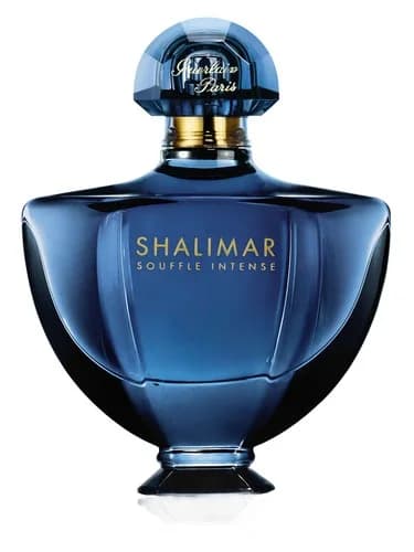 Frasco del perfume Shalimar Souffle Intense de Guerlain — fragancia femenino