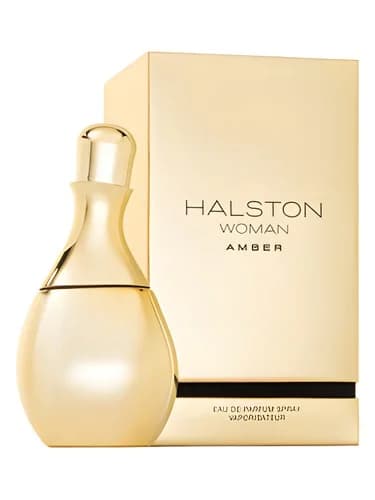 Frasco del perfume Woman Amber de Halston — fragancia femenino