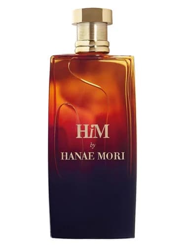 Frasco del perfume Him de Hanae Mori — fragancia masculino