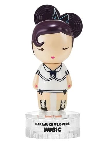 Frasco del perfume Harajuku Lovers Music de Harajuku Lovers — fragancia femenino