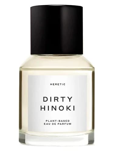 Frasco del perfume Dirty Hinoki de Heretic Parfums — fragancia unisex