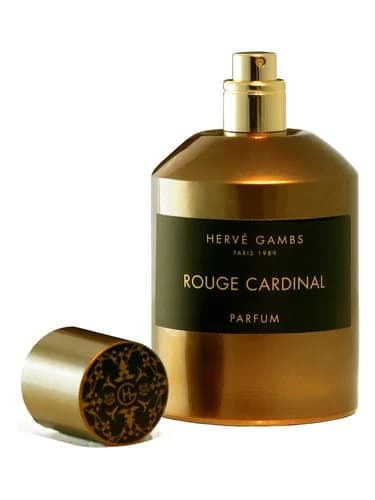 Frasco del perfume Rouge Cardinal de Herve Gambs Paris — fragancia unisex