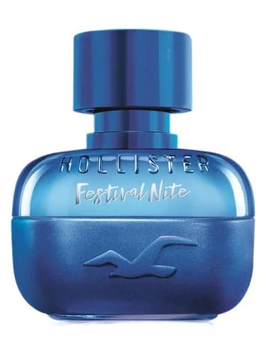 Frasco del perfume Festival Nite For Him de Hollister — fragancia masculino