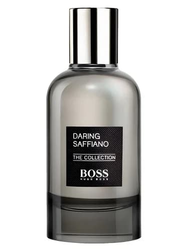 Frasco del perfume The Collection Daring Saffiano de Hugo Boss — fragancia masculino