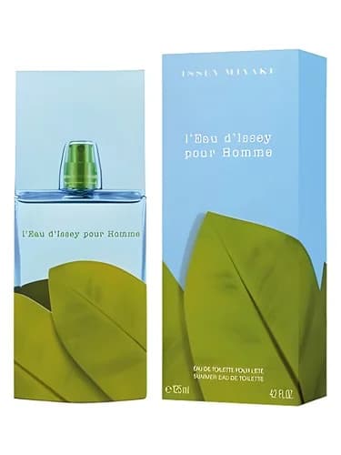 Frasco del perfume L Eau D Issey Pour Homme Eau De Toilette L Ete de Issey Miyake — fragancia masculino