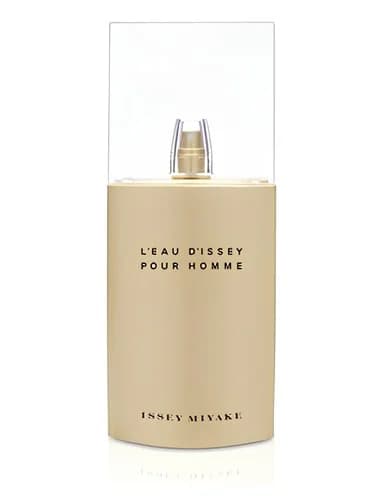 Frasco del perfume L Eau D Issey Pour Homme Gold Absolute de Issey Miyake — fragancia masculino