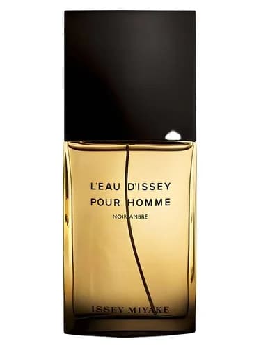 Frasco del perfume L Eau D Issey Pour Homme Noir Ambre de Issey Miyake — fragancia masculino