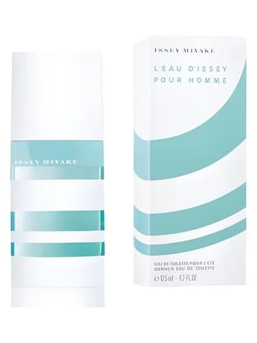 Frasco del perfume L Eau D Issey Pour Homme Summer Eau De Toilette de Issey Miyake — fragancia masculino